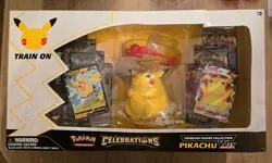 Pokemon Celebrations Premium Figure Collection Pikachu Vmax Box - Sealed - Image 1