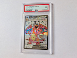 PSA 9 Charizard ex 215 / 197 Obsidian Flames Pokemon TCG Ultra Rare Full Art - Image 1