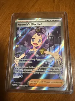 Acerola’s Mischief Pokemon 165/132 Mega evolution English - Image 1