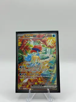 Keldeo ex 2025 Scarlet & Violet White Flare 167/086 SIR Pokemon - Image 1