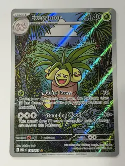 Exeggutor 135/132 - Illustration Rare - Pokemon Mega Evolution NM/M - Image 1