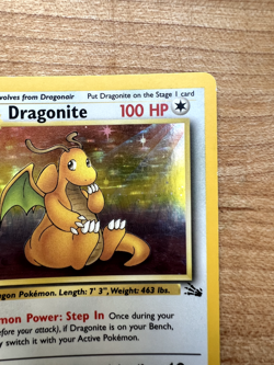 Dragonite Fossil 4/62 Pokemon TCG Rare Holo Unlimited - Lightly Played - Image 4
