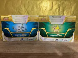 Pokemon Glaceon V Star + Leafeon V Star Special Collection Boxes Evolving Skies - Image 2