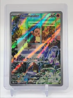 CHARMANDER 2023 POKEMON S&V OBSIDIAN FLAMES ETB BLACK STAR PROMOS #044 Q5502 - Image 1