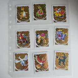 Pokemon Prisma 2 Metal Evolutions 30 Stickers US Seller - Image 1