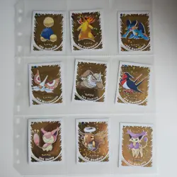 Pokemon Prisma 2 Metal Evolutions 30 Stickers US Seller - Image 3