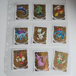 Pokemon Prisma 2 Metal Evolutions 30 Stickers US Seller - Image 4