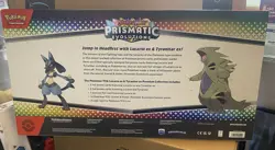 Lucario And Tyranitar Ex Pokemon TCG Prismatic EX Premium Collection Box Set - Image 2