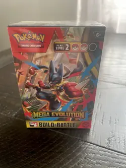 POKEMON MEGA EVOLUTION BUILD AND BATTLE PRE-RELEASE KIT SEALED - Image 1