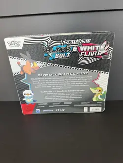 Pokemon TCG Black Bolt & White Flare Poster Collection Box Factory Sealed SV - Image 2