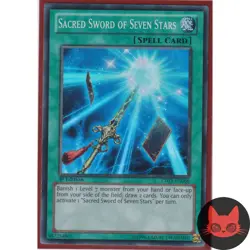Yugioh Sacred Sword of Seven Stars LTGY-EN066 Super Rare 1st Edition NM - Image 1