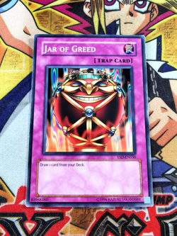 Jar of Greed ysd-en036 Unltd Ed (VLP) Common Yu-Gi-Oh! - Image 1