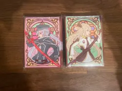 Yugioh 2x Packs 50ct Sealed Amanda Lapalme Sky Striker Ace Raye/Roze Sleeves - Image 1