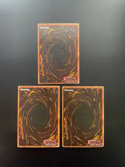 Yugioh Tremendous Fire MRD-088 Unlimited Edition Common Damaged X3 - Image 2