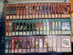 Yugioh Complete 51 Card Branded Dracotail Deck Core Albion Rahu Albaz Ketu - Image 1