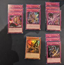 Yugioh Apophis and Anubis Cards Maze of the Master MZTM Ultra Rare/Rare - Image 1