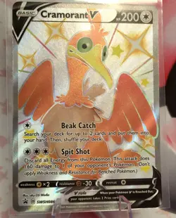Pokemon Cramorant V Sword & Shield Promo Card MINT SWSH086 - Image 1