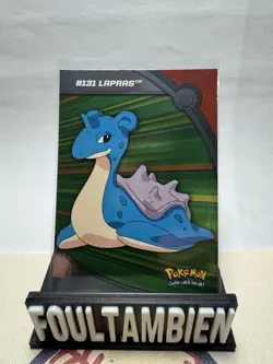 Lapras 131 HV13 NM Ultra Rare Holo Heroes Villains Blue Topps Logo Pokemon Card! - Image 1