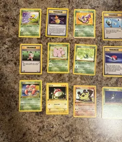 Vintage 18 Card Pokemon 1st Edition Lot - Base Set, Fossil & More! (READ DESC) - Image 2