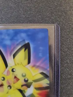 Pichu Brothers Lenticular Pokemon Zukan 3D Card Vintage Nintendo Japanese F/S - Image 3