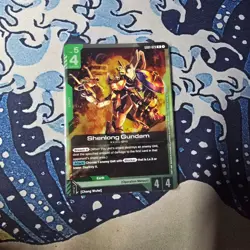 Shenlong Gundam GD01-029 GUNDAM TCG CARD GAME ENGLISH NEWTYPE RISING - Image 1