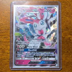 Sylveon GX 92/145 - Guardians Rising Ultra Rare 2017 - Pokemon TCG Card LP - Image 5