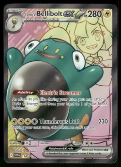 Iono's Bellibolt ex - 194 Promo Holo NM Pokemon SV: Scarlet & Violet Promo Cards - Image 1