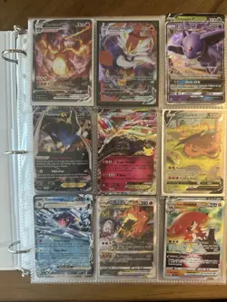 Pokemon Cards lot binder V Max, Reverse Holos, Holos, Charizard 350+ Cards - Image 1