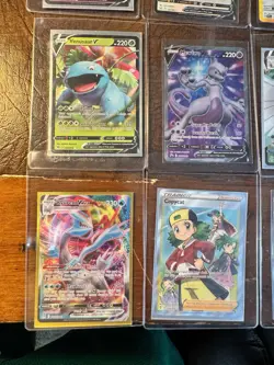 (42) LOT Pokemon Cards ALL RARE HOLO Alt art Full Art All In Card Savers LOOK - Image 5