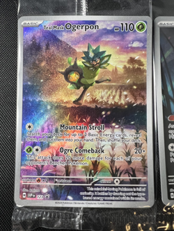 Pokemon TCG ETB Sealed Promo S&V Mixed Card Lot of 4 Mimikyu Pecharunt Ogerpon - Image 4