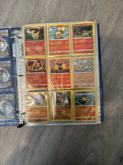 Pokemon Card Collection Binder Lot 261+ Cards Random Mix Great Condition Bulk - Image 2