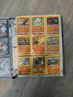Pokemon Card Collection Binder Lot 261+ Cards Random Mix Great Condition Bulk - Image 3