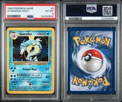 Pokemon Gyarados TCG Holo Card 6/102 Base Set 1999-2000 WOTC - Image 3