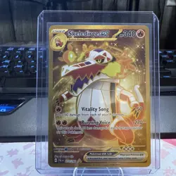 Skeledirge EX 272/193 Sv02 Paldea Evolved Gold Hyper Rare Holo Card NM Condition - Image 1