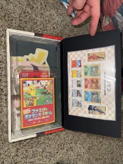 Pokemon Stamp Box ~ Pokemon Card Game - Box And Contents - NO promo Card. - Image 2
