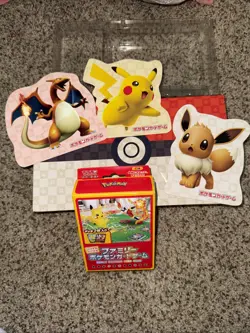 Pokemon Stamp Box ~ Pokemon Card Game - Box And Contents - NO promo Card. - Image 3