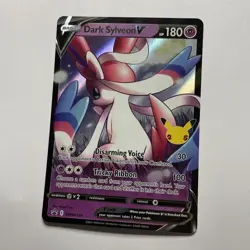 Dark Sylveon v SWSH134 Sword & Shield Promo Card Holo Celebrations Pokemon TCG - Image 1