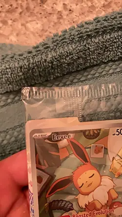 Pokemon TCG Eevee - 173 SVP Prismatic Evolutions ETB Promo Card Pack SEALED - Image 3