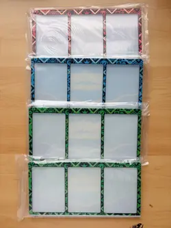 Pokemon TCG One-Touch Acrylic 3 Card Magnetic Holder Lot Of 4 - Paldean Fates - Image 1