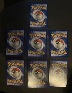 Pokemon Card 1999 Base Set Trainer Lot Set of 7 - Image 2