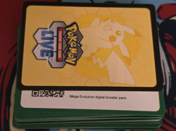 80x Pokemon TCG Online Live Mega Evolution Code Cards Ebay Message - Image 1