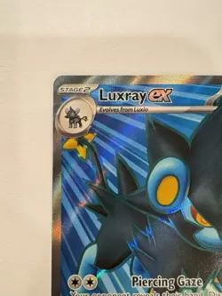 Luxray ex 195/167 SV06: Twilight Masquerade Ultra Rare Pokemon Card NM - Image 3
