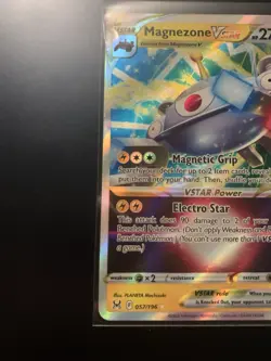Magnezone VSTAR 057/196 Lost Origin Ultra Rare Holo Pokemon TCG Card NM - Image 5