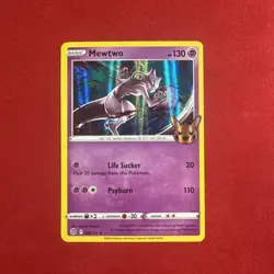Mewtwo 056/172 Holo Trick Or Trade Stamped Halloween Pokemon Card - Image 1