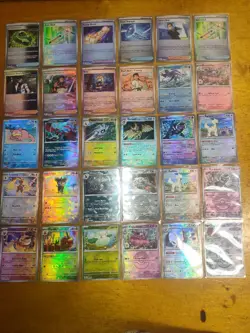Pokemon Card Lot of 30 Poke Ball Cards from Prismatic Evolutions - Image 3