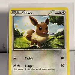 Pokemon TCG Eevee XY Ancient Origins 63/98 Regular Common Card LP-NM - Image 2