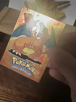 Topps 1999 Charizard Holo Trading Card Pokemon TCG LP - Image 3