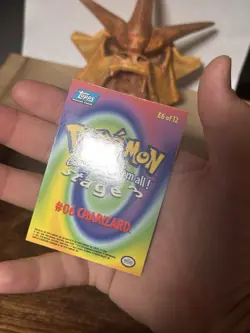 Topps 1999 Charizard Holo Trading Card Pokemon TCG LP - Image 4