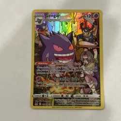 Pokemon Gengar Trainer Gallery Holo Card TCG TG06/TG30 Swsh11: Lost Origin - Image 1