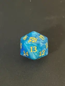 MTG Spindown - Magic The Gathering Spindown Oversized D20 Dice - Aetherdrift - Image 1